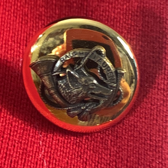 RALPH LAUREN PURPLE LABEL RED WOOL RIDING EQUESTRIAN HUNTING JACKET COAT - Picture 12 of 16